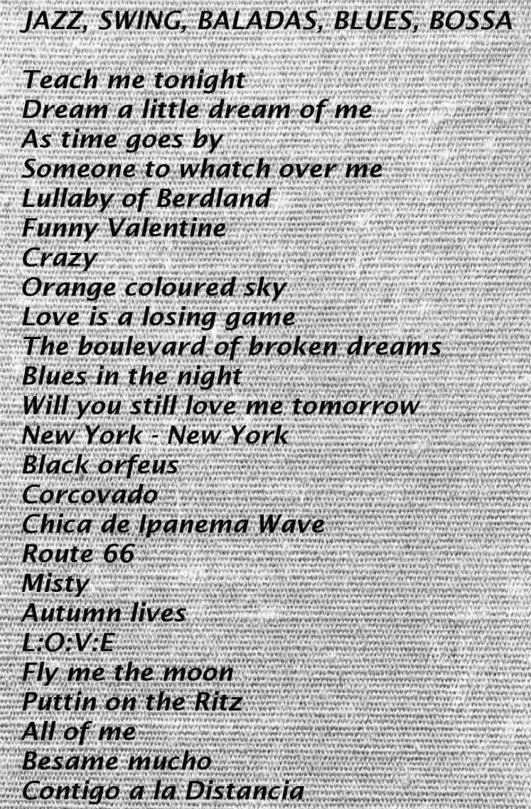 repertorio cantante en madrid para eventos