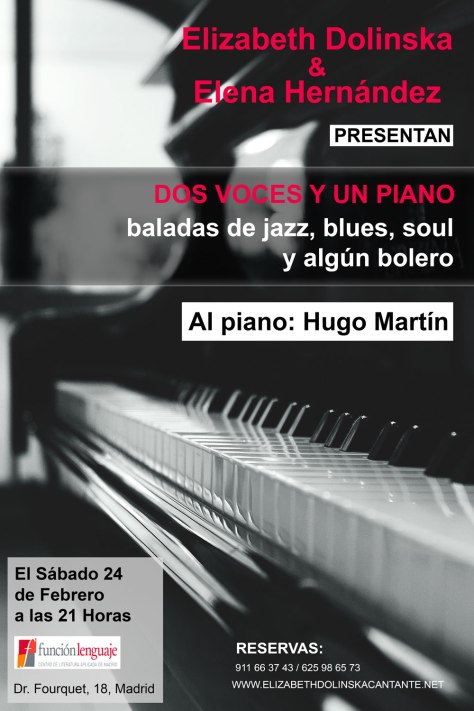 Concierto de canto en madrid 2018