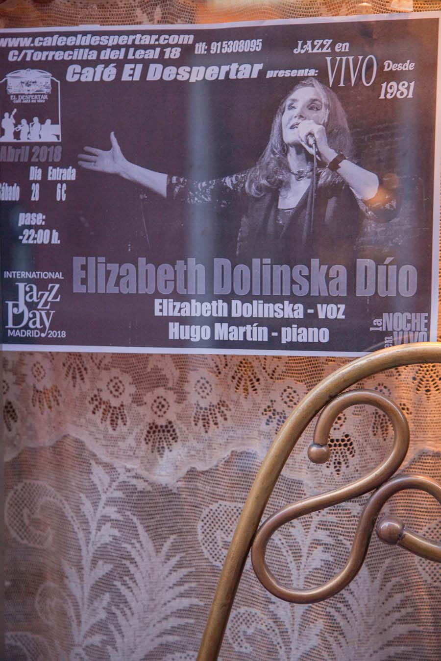 concierto Elizabeth Dolinska en Madrid